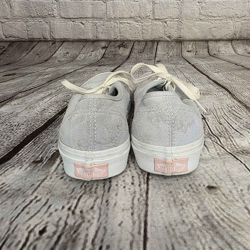 Vans Women's Light Blue Sneakers - Picture 4 of 6